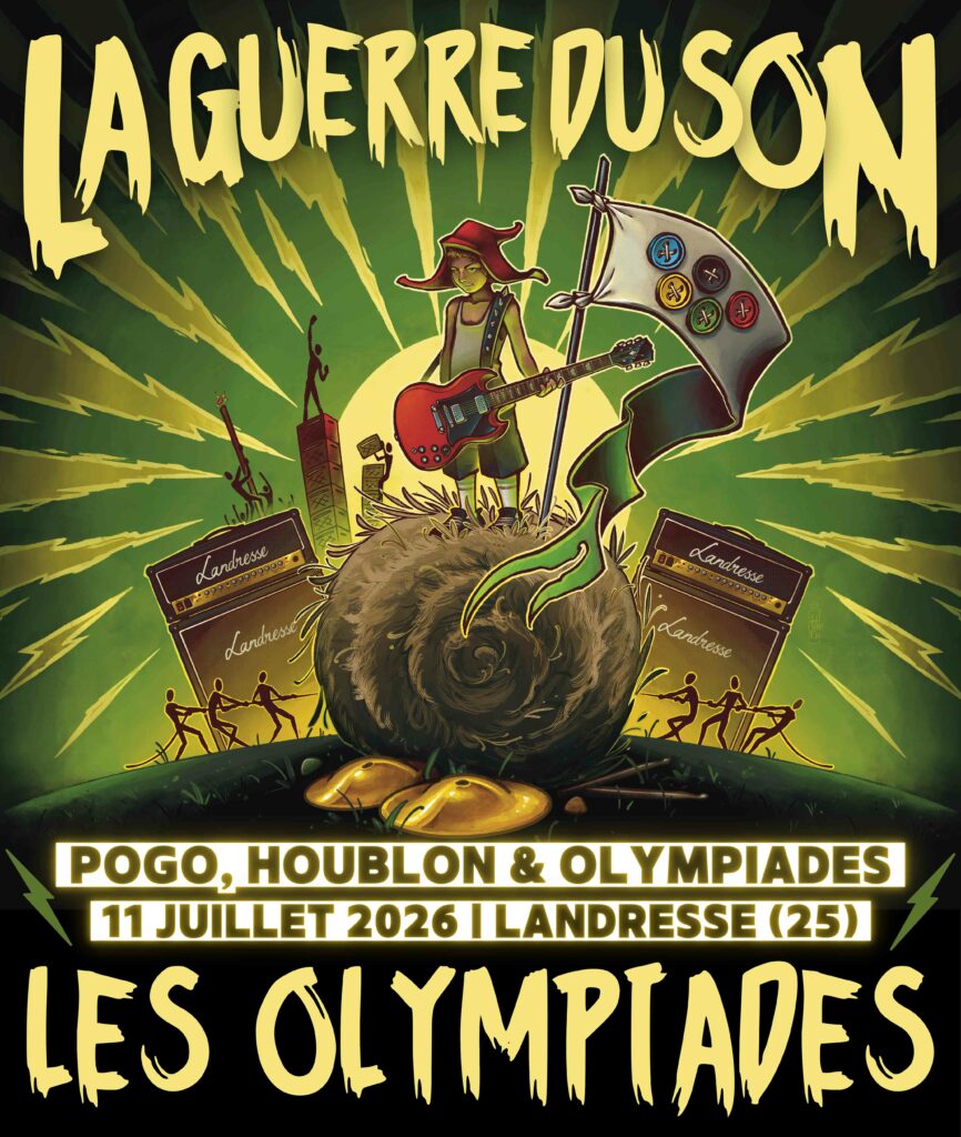 Affiche Olympiade Association La Guerre du Son