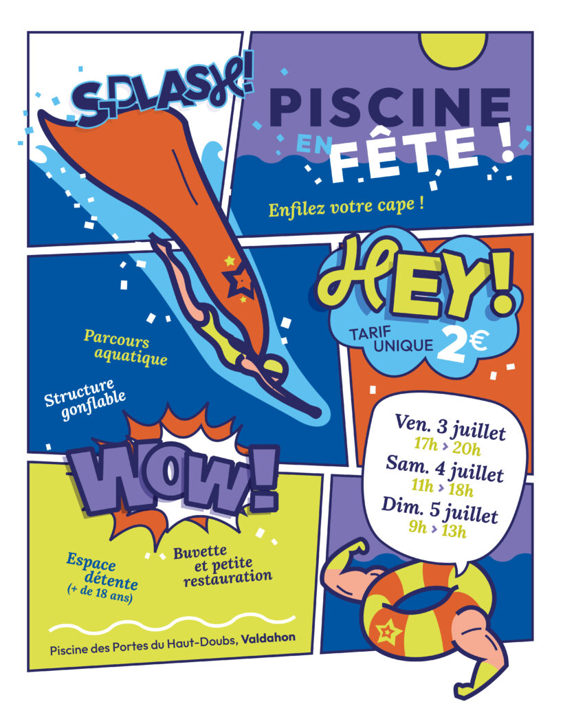 Piscine en fête CCPHD