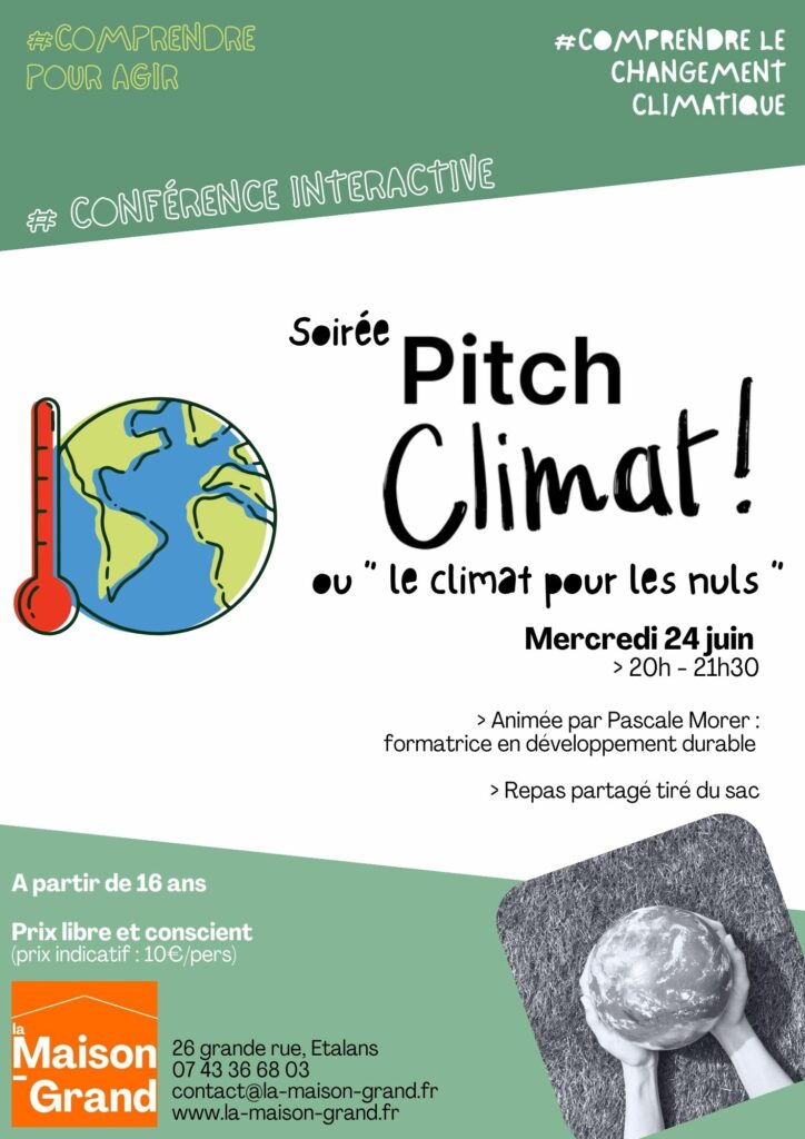 Pitch climat oui